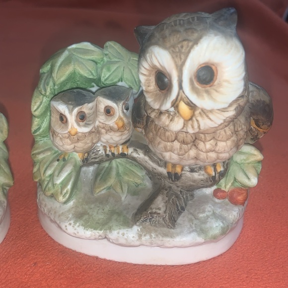 Vintage OWL 🦉 Mom / Dad and baby figurine set ….. SUPER CUTE!!!! - Picture 3 of 6